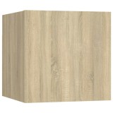 Cumpara ieftin Noptiere, stejar Sonoma, 30,5x30x30cm, lemn prelucrat