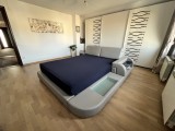 Protectie saltea jersey RestShield Coneltex, dimensiuni 90-100x200 cm, dreptunghiulara, culoare albastra