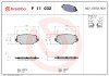 BREMBO P 11 032 PRIME LINE set placute frana disc