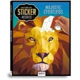 Kaleidoscope Sticker Mosaic: Majestic Creatures