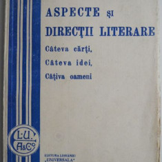 Aspecte si directii literare. Cateva carti, cateva idei, cativa oameni (1914-1921) – N. Davidescu