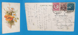 Carte Postala/felicitare elev scoala militara ofiteri artilerie anul 1933, Circulata, Sinaia, Printata