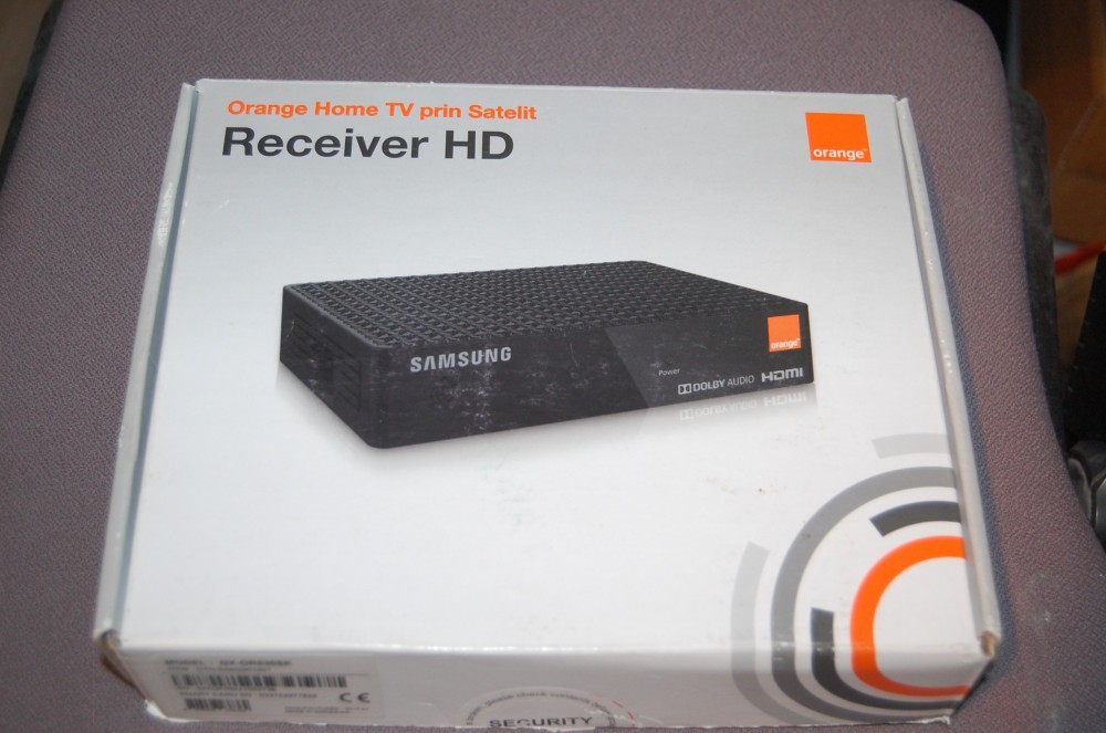 Receiver HD Orange TV prin satelit fara cartela / fara abonament