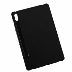 Husa Tableta TPU OEM Ultra Thin pentru Samsung Galaxy Tab S7 T870 / Samsung Galaxy Tab S7 T875, Neagra