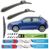 Cumpara ieftin Ștergătoare Skoda Fabia III Hatchback (NJ3) (2014&ndash;2021) | Set Complet &ndash; TeamCar&reg;