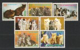 Guineea Ecuatoriala 1976 Mi 797/804 MNH - Pisici