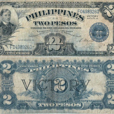 1944 , 2 pesos ( P-95a ) - Filipine