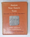 ANCIENT NEAR EASTERN TEXTS RELATING TO THE OLD TESTAMENT, THIRD EDITION WITH SUPPLEMENT by JAMES B. PRITCHARD, 1969