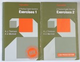 A PRACTICAL ENGLISH GRAMMAR , EXERCISES , VOLUMES I - II , THIRD EDITION by A. J. THOMSON and A. V. MARTINET , 1986