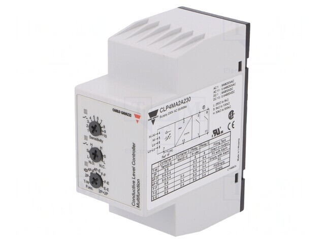Releu Monitorizare Nivel 230VAC SPDT IP20