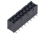 Conector şiruri pini mamă 16 pini 2,54mm aurit SMT SAMTEC