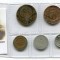 t524 RUSIA IMPERIALA MONEDE INFOLIATE TAR NICOLAE ROMANOV INCLUSIV ARGINT