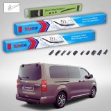 Cumpara ieftin Ștergătoare Toyota Proace II Van 1-Door 2016-prezent | Set Față și Spate Flat Premium &ndash; TeamCar&reg;