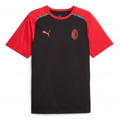 AC Milan tricou de bărbați Casuals black - XXL