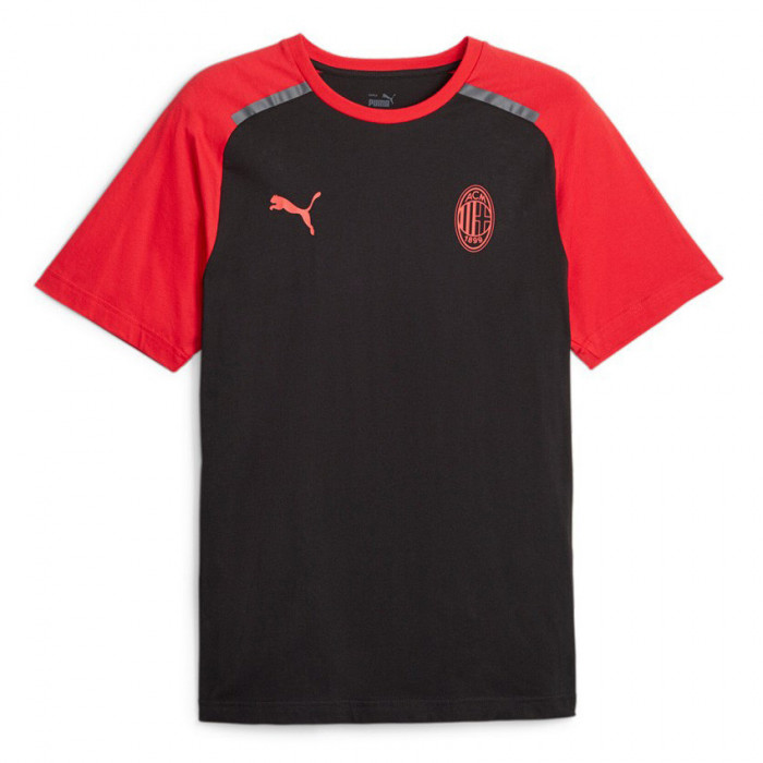 AC Milan tricou de bărbați Casuals black - XXL