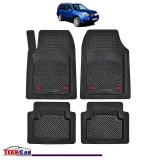 Covorase Auto TeamCar&reg; Tip Tavita Compatibile Nissan X-Trail T31 (2007&ndash;2013) Negru Material Rezistent, Cauciuc