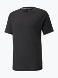 Cumpara ieftin Tricou sport cu decolteu la baza gatului si logo, Negru L, Negru, L INTL, L (Z200: SIZE(3XSL &rarr; 5XL)), Puma