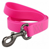 Lesă&nbsp;impermeabilă WAU DOG - roz 183 cm / 25 mm, COLLAR