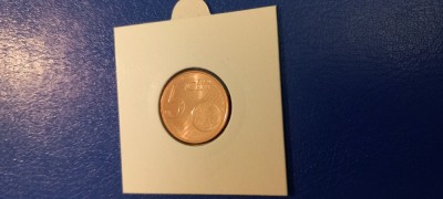 Moneda Luxemburg 5 euro cent 2022 UNC foto