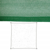 Copertina panza parasolar Awning, 5 x 5 m, polietilena, verde