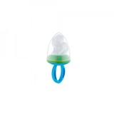Dispozitiv hranire Fruits BabyJem Albastru 6 luni+ Fara BPA Ergonomic 9x13cm