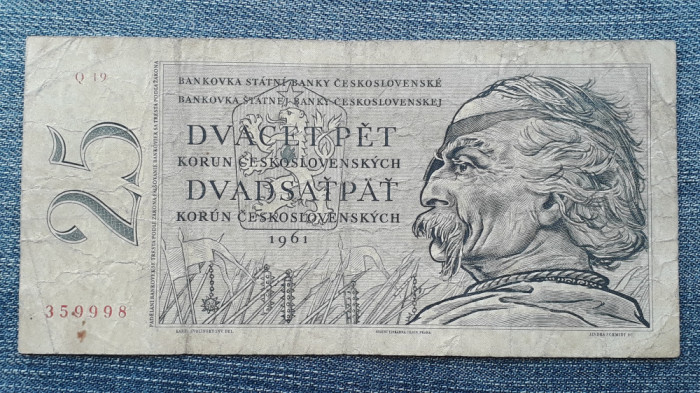 25 Korun 1961 Cehoslovacia / seria 359998