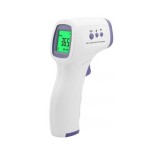 Termometru Frunte Infrarosu Non-Contact Digital, Memorie 32, Alarma Febra, Distanta 3-5cm, Precizie 0.3&deg;C