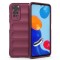 Husa pentru Xiaomi Redmi Note 11 / Note 11S - Techsuit Magic Shield - Bordeaux