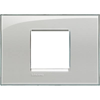 Rama Ornament 2M Living Light Bticino Gri Gheata LNA4819KG foto