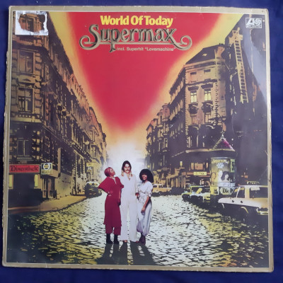 Supermax - World Of Today _ vinyl,LP _ Atlantic, Franta, 1977 _ VG/ VG foto