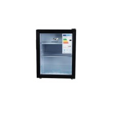 Frigider minibar Crown CM-68B, capacitate 68l, usa de sticla, clasa A+, H 59 cm, negru