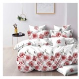 Cumpara ieftin Lenjerie pat dublu,bumbac finet,6 piese,cearceaf normal 220x240cm, cearceaf pilota 200x220cm, 2 fete de perna 50x70, 2 fete de perna 70x70-A1073