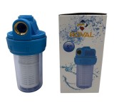 Filtru Roval de Apa 5 X 1/2 cu 1 Cartus Filtrant Sita