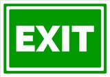 Indicator exit