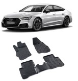 Cumpara ieftin Set covorase cauciuc tip tavita Audi A7 (2010-2019)