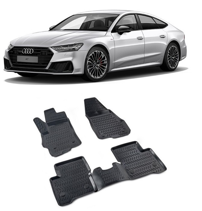 Set covorase cauciuc tip tavita Audi A7 (2010-2019)