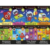Cumpara ieftin Ladybird I'm Ready for Phonics &amp; Maths KS1 Easy Learning 8 Books Collection Set