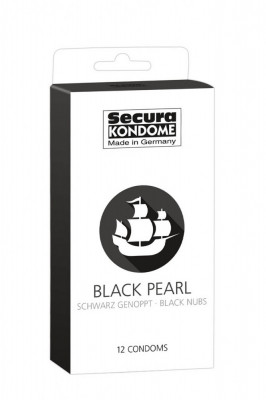 Prezervative Secura Black Pearl 12 buc foto