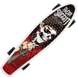 Skateboard Action One, Aluminiu, 55 x 15 cm, Multicolor, Just Dare