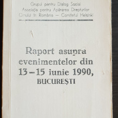 Raport asupra evenimentelor din 13-15 iunie 1990, BUCUREȘTI
