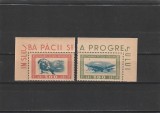ROMANIA 1946 LP 198 TINERETUL PROGRESIST - POSTA AERIANA SERIE MNH