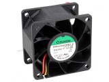 Ventilator axial 24V 60x60x38mm 96m3/h 56dBA cu bilă