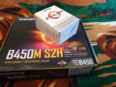 Kit AMD Athlon 200GE + Gigabyte B450 S2H foto