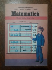 Manual de matematica pentru cl. a II-a - 1994 / R8P1F