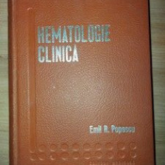 Hematologie clinica- Emil R. Popescu