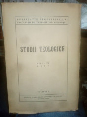 Studii teologice 1937 foto
