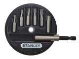 Stanley 1-68-739 Set 7 piese1/4&quot; - Torx: T10, T15, T20, T25, T30, T40 + adaptor