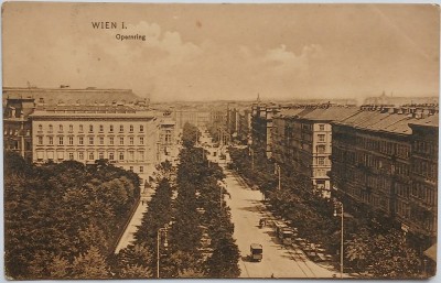 Carte postala circulata 1910 - Viena foto