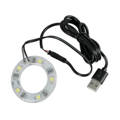 Baza de iluminare LED pentru odorizanti King alimentare prin USB Garage AutoRide foto