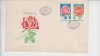 C12 - FDC Romania - Trandafiri - LP739 - 1970, Romania de la 1950, Flora